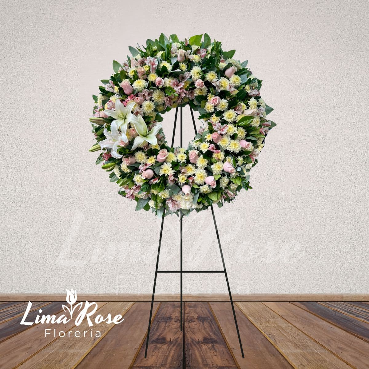 Corona Dona Armonía Floral