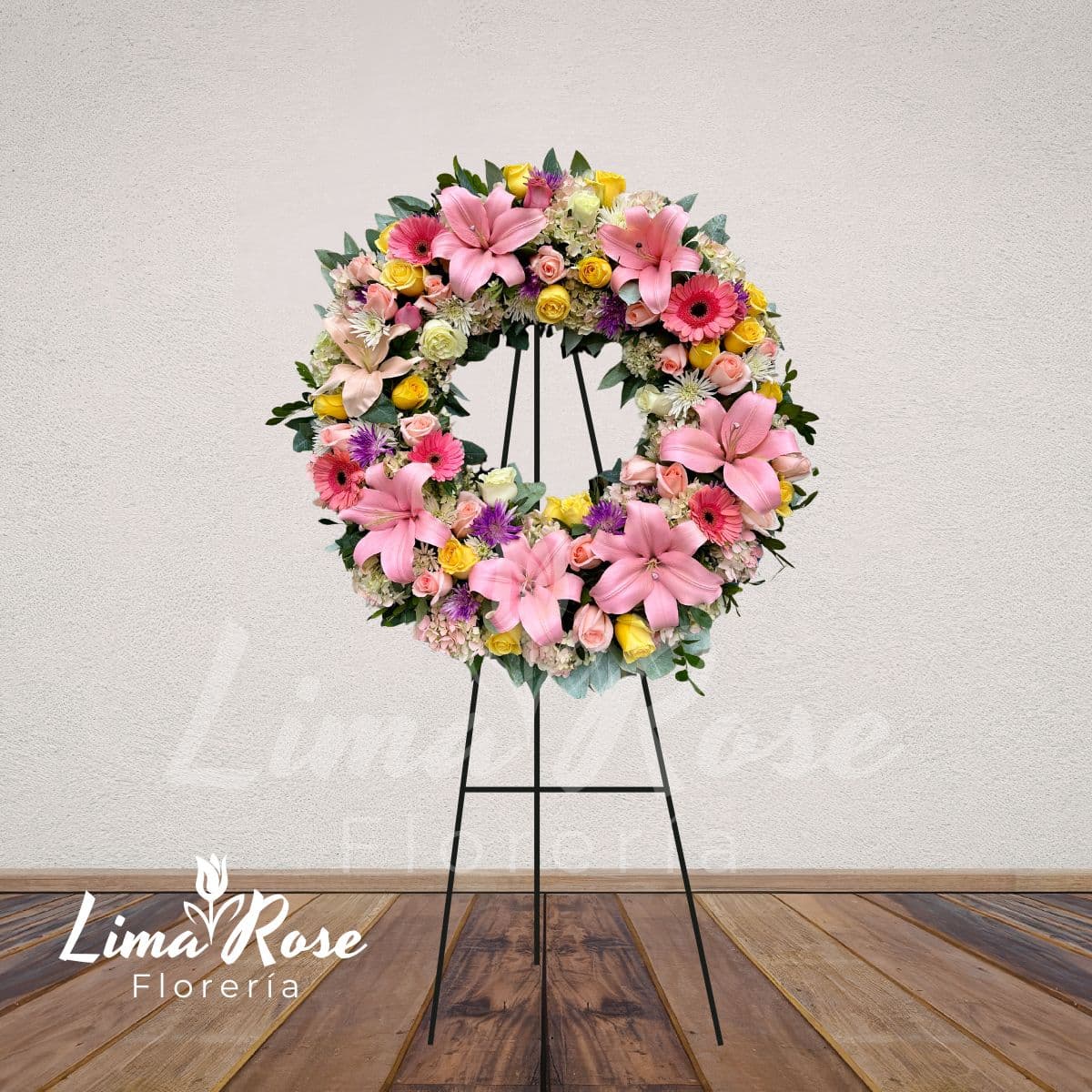 Corona Dona Primavera Eterna